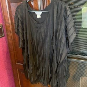 Ladies black blouse